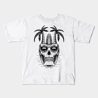 Holiday skull Kids T-Shirt